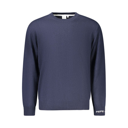 Pepe Jeans blauwe katoenen trui