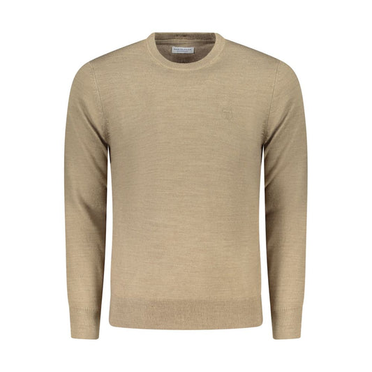 North Sails Brown Nylon Sweater - Stylish & Comfortable
