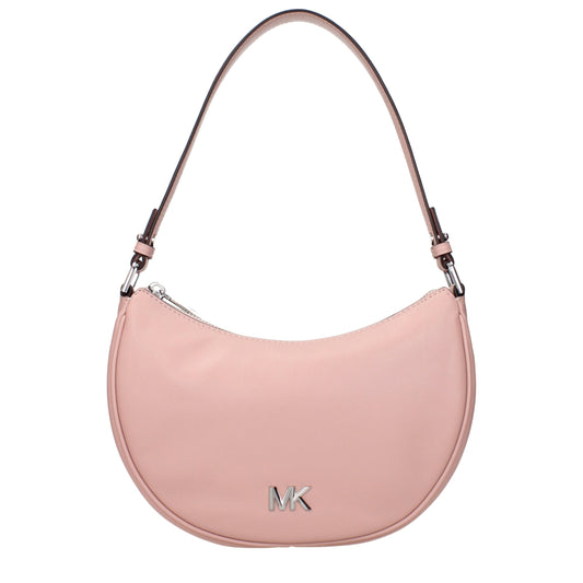 Sacs à bandoulière en cuir rose Michael Kors