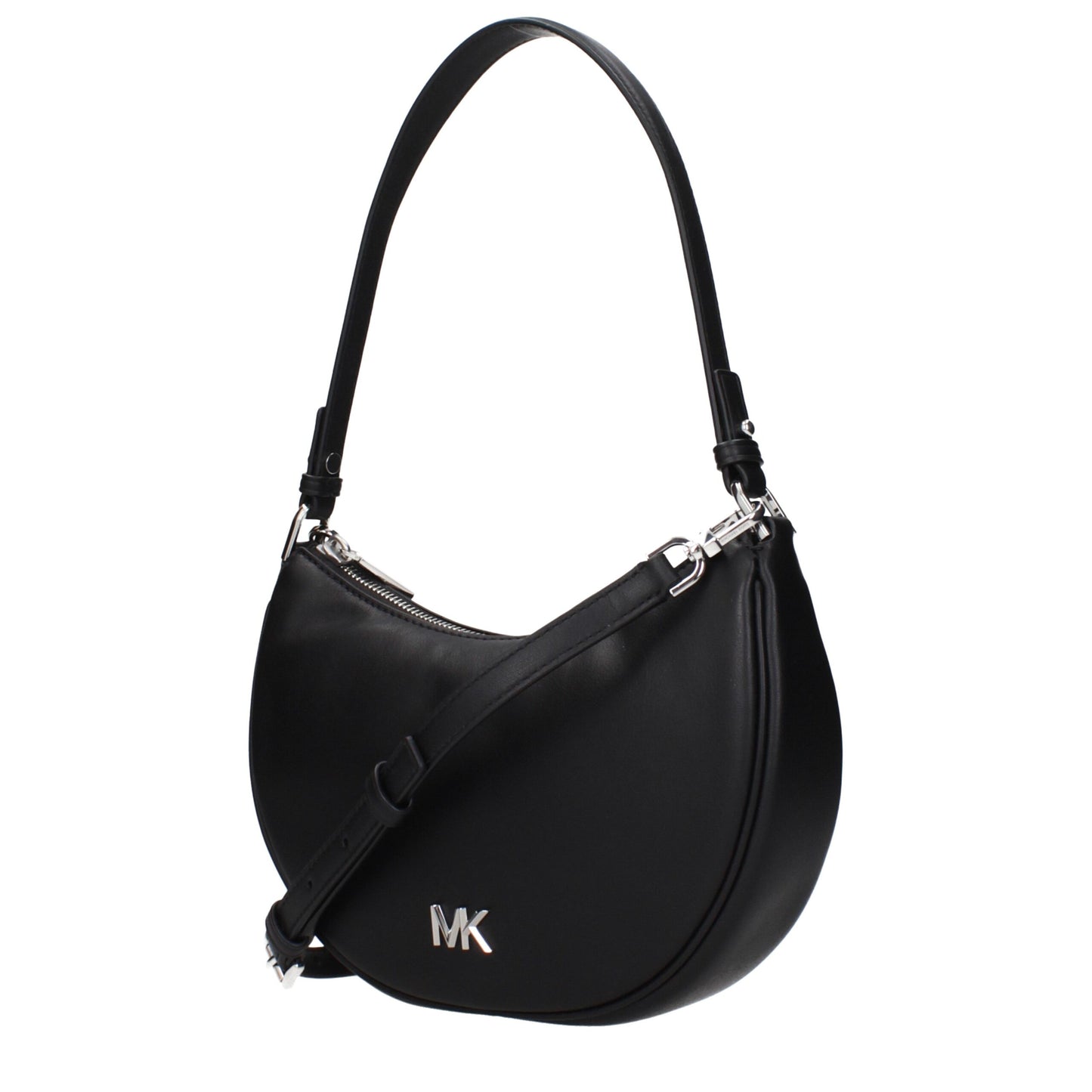 Sacs à bandoulière en cuir noir Michael Kors