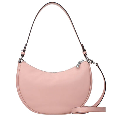 Sacs à bandoulière en cuir rose Michael Kors