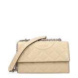 Sacs à bandoulière en cuir beige de Tory Burch
