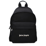Palm Angels Black Fabric Backpack - Stylish & Functional