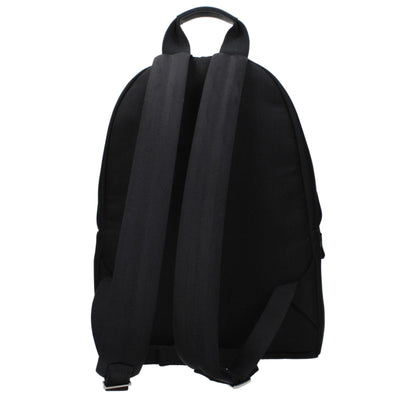 Sacs à dos en tissu noir Palm Angels