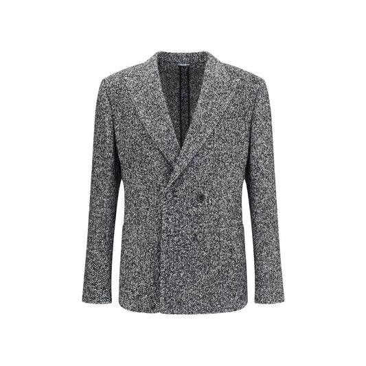 Dolce &amp; Gabbana, veste Portofino à double boutonnage avec motif en chevrons