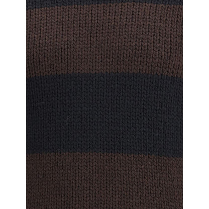 Dolce & Gabbana Striped Wool-Blend Turtleneck