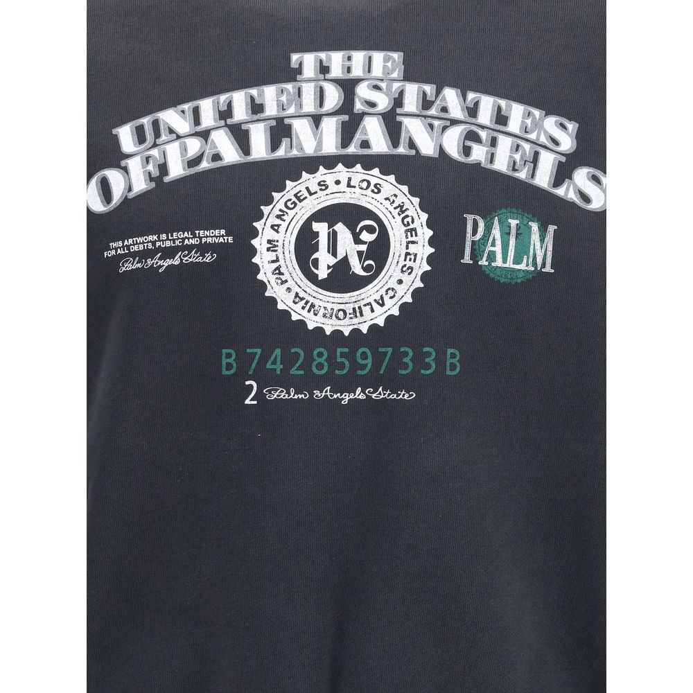 Palm Angels Dollar Loose Crew Vintage Sweatshir