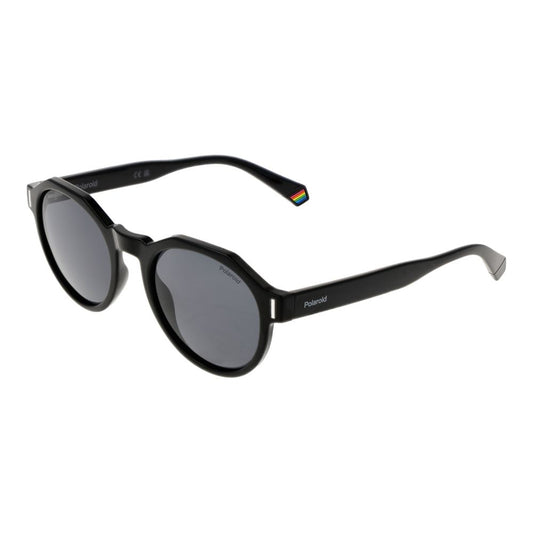 Lunettes de soleil uniesexe noires Polaroid