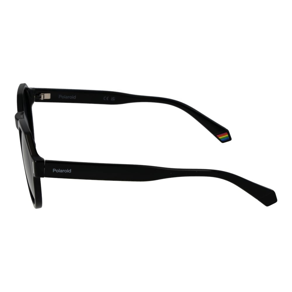 Lunettes de soleil Polaroid noires unisexes - Stylées et polarisées