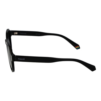 Polaroid zwarte unisex zonnebril