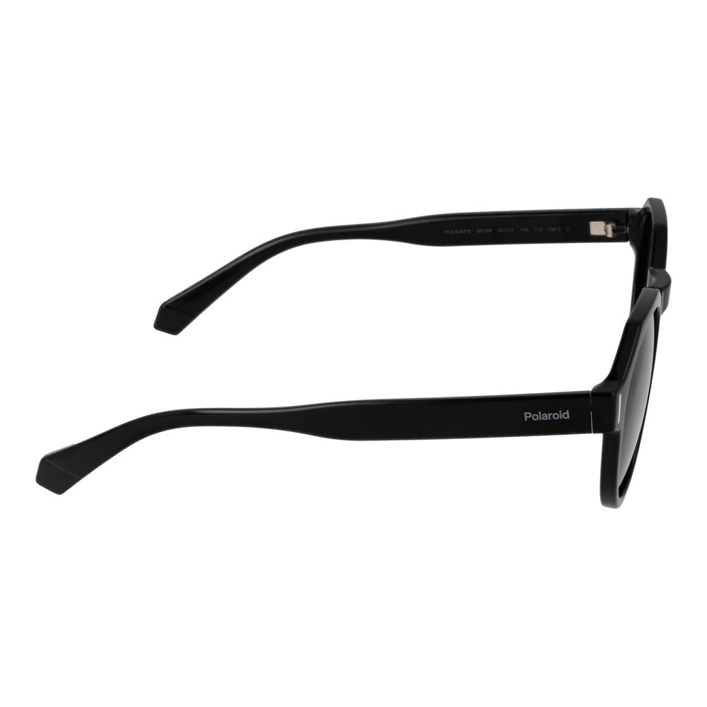 Lunettes de soleil Polaroid noires unisexes - Stylées et polarisées