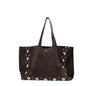 Sacs à bandoulière en cuir marron Valentino Garavani