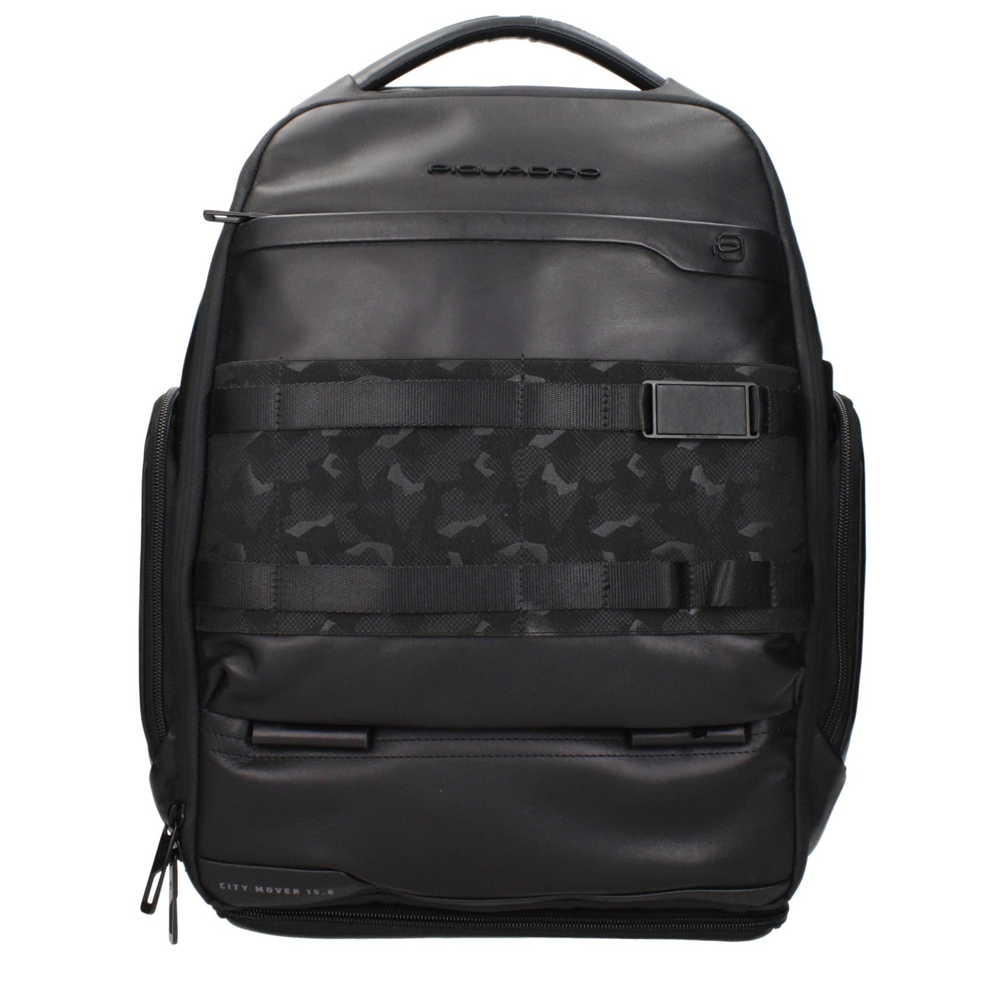 Sacs à dos en cuir noir Piquadro