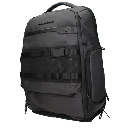 Sacs à dos en tissu gris Piquadro