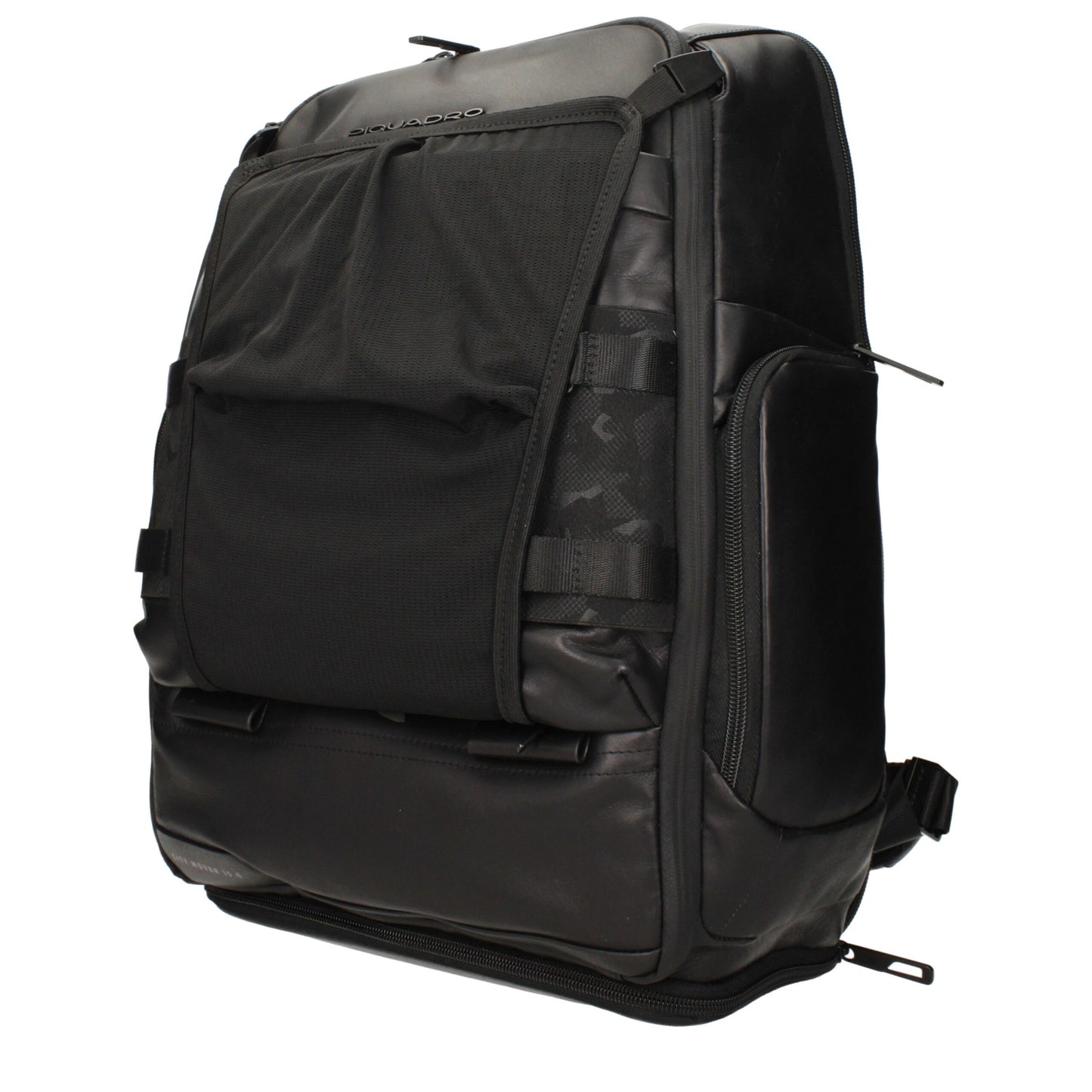 Sacs à dos en cuir noir Piquadro