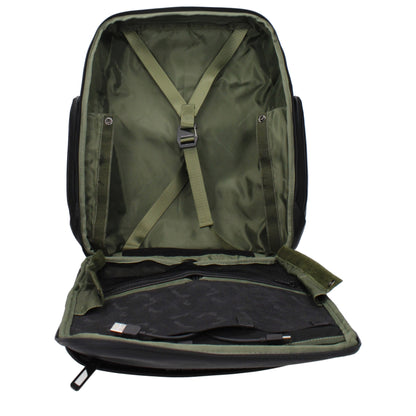 Sacs à dos en cuir noir Piquadro