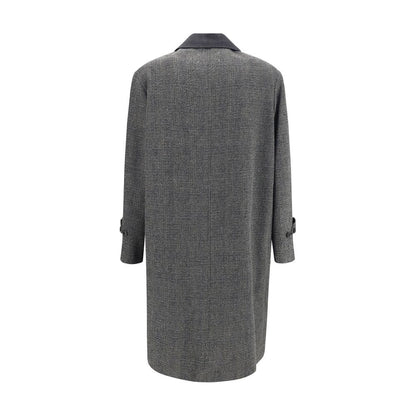 Margiela Single-breasted coat in virgin wool blend