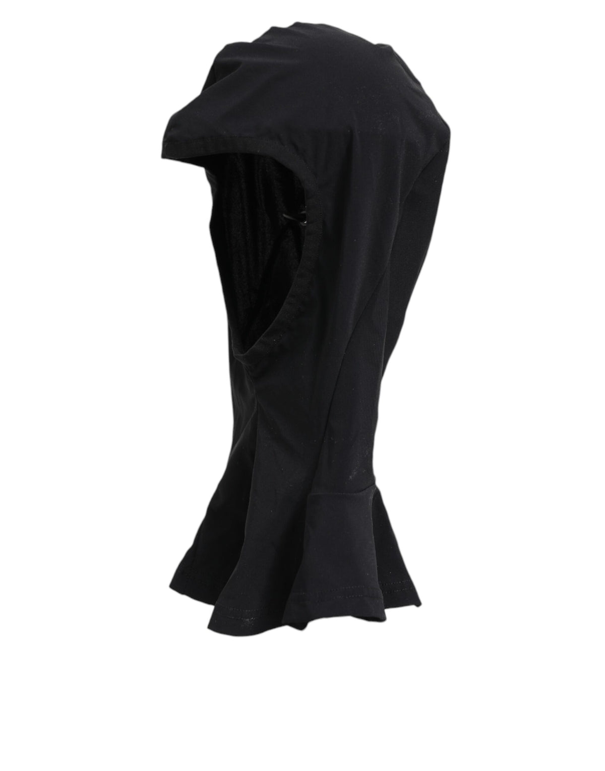 Cagoule Dolce &amp; Gabbana en nylon et élasthanne noir, couvre-visage