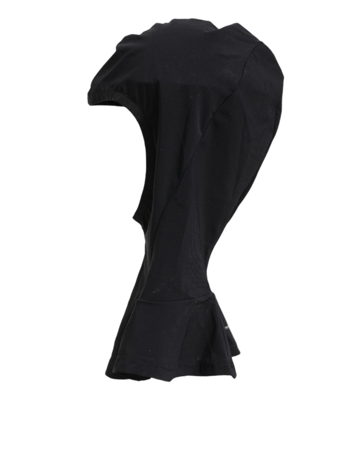 Cagoule Dolce &amp; Gabbana en nylon et élasthanne noir, couvre-visage
