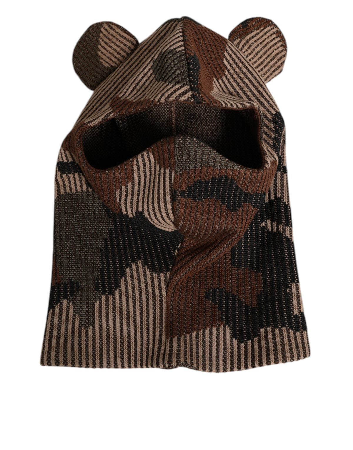 Cagoule Dolce & Gabbana multicolore camouflage, bonnet homme taille unique