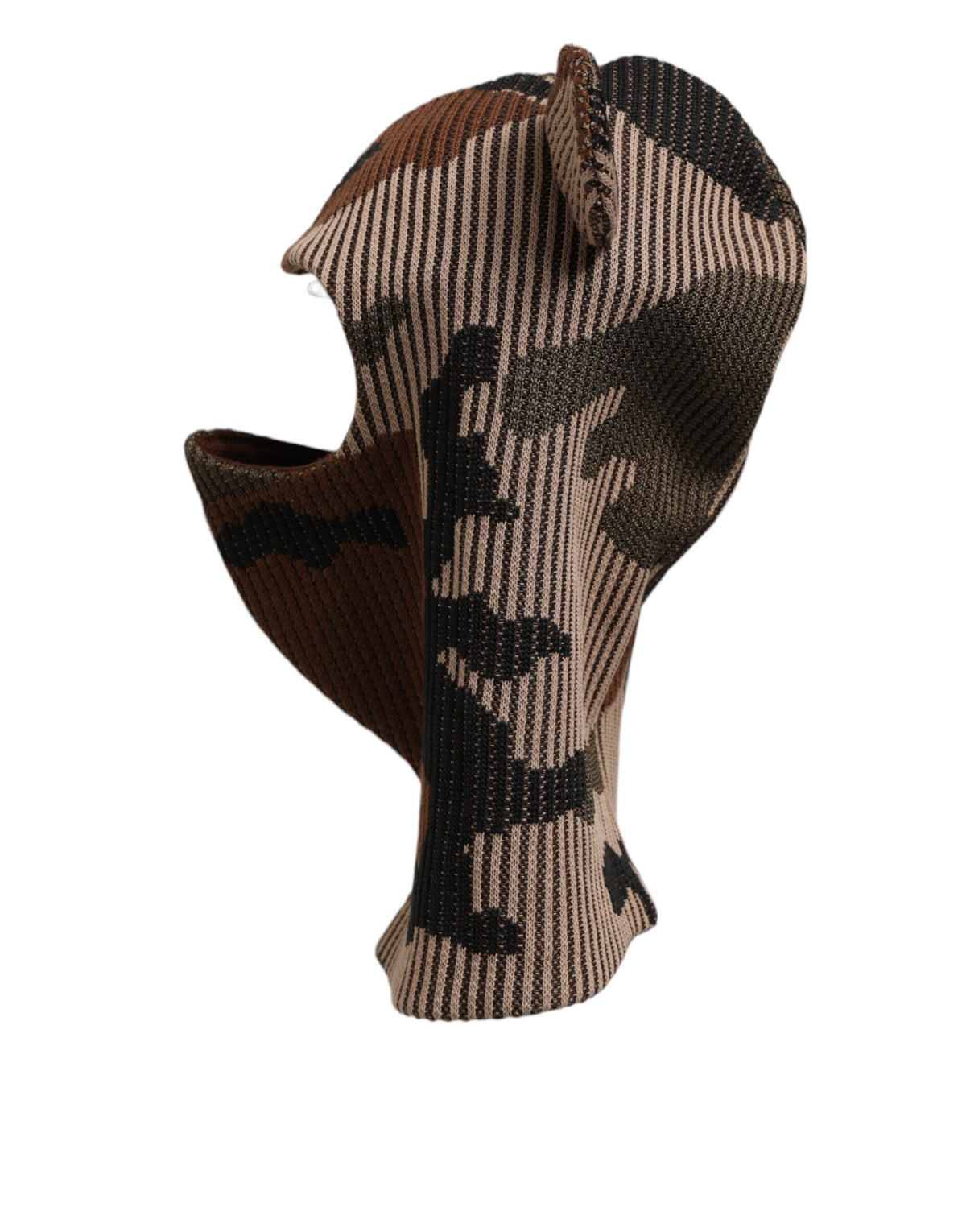 Cagoule Dolce & Gabbana multicolore camouflage, bonnet homme taille unique