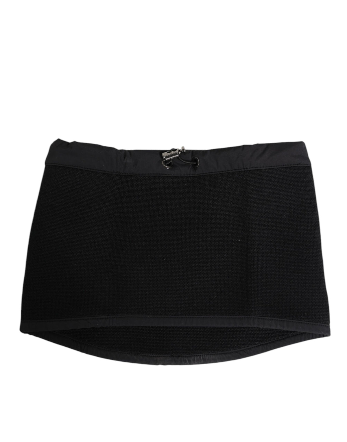 Étole en dentelle noire Dolce &amp; Gabbana, tricotée, logo DG, taille unique, pour homme