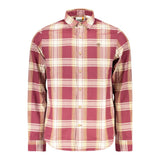 Chemise en Coton Rouge Timberland pour Homme