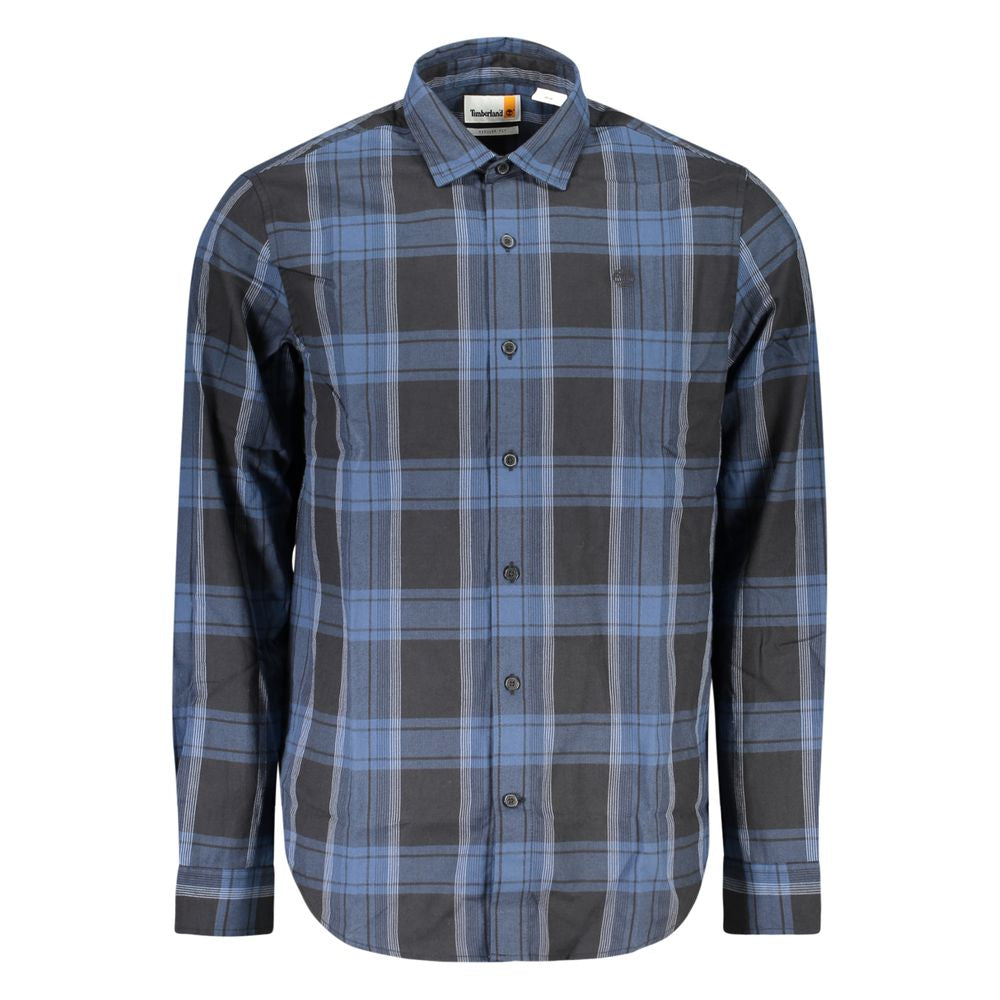 Chemise en Coton Bleue pour Homme Timberland