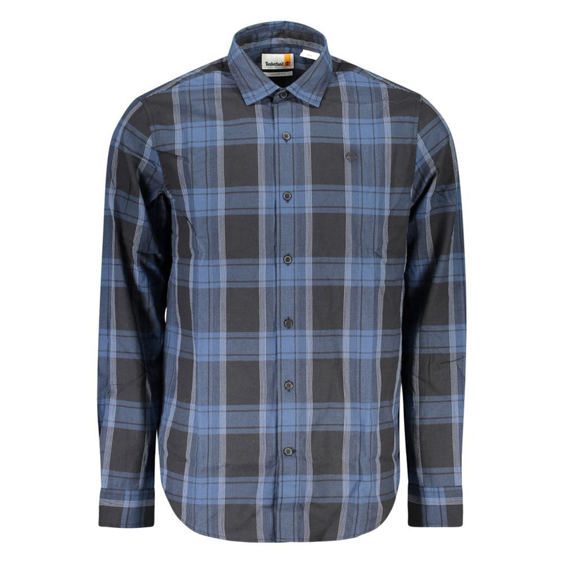 Chemise en Coton Bleue pour Homme Timberland