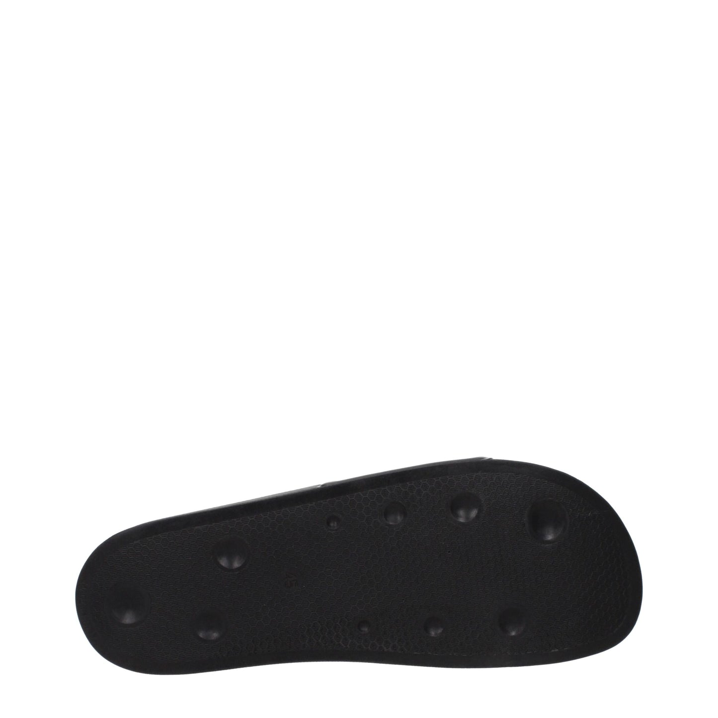 Sandales-chaussons en coton noir Marcelo Burlon