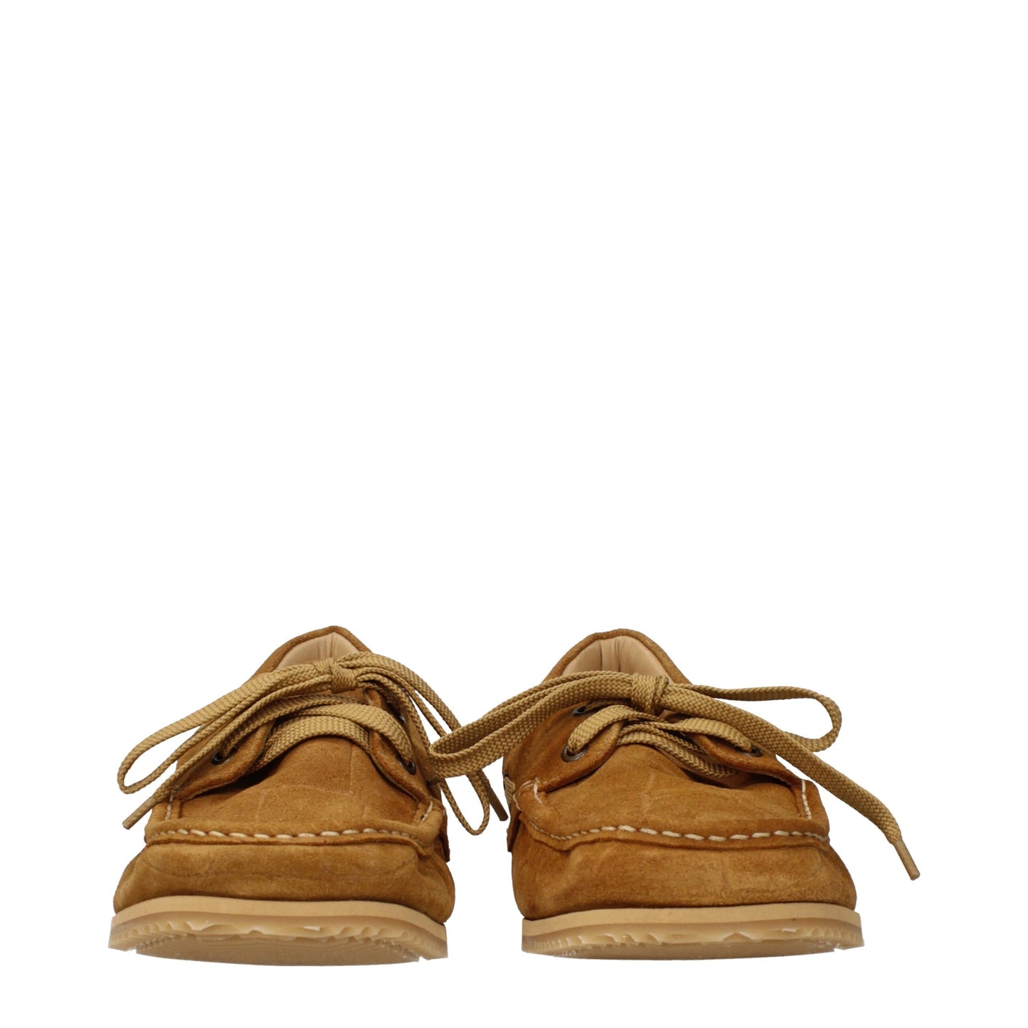 Brogues en cuir marron à enfiler de Jacquemus