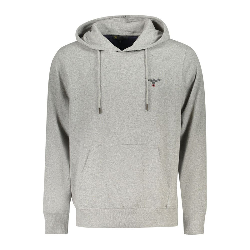 Accademia Militare Gray Cotton Men Sweater - Sustainable Style