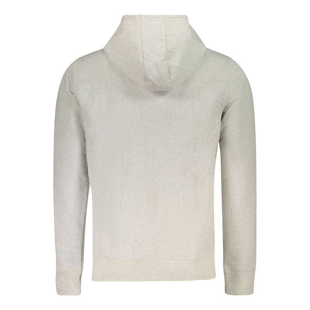 Sweat à capuche homme en coton gris Accademia Militare