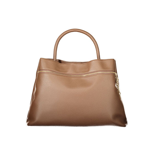 Sac à main pour femme Twinset en polyéthylène brun.