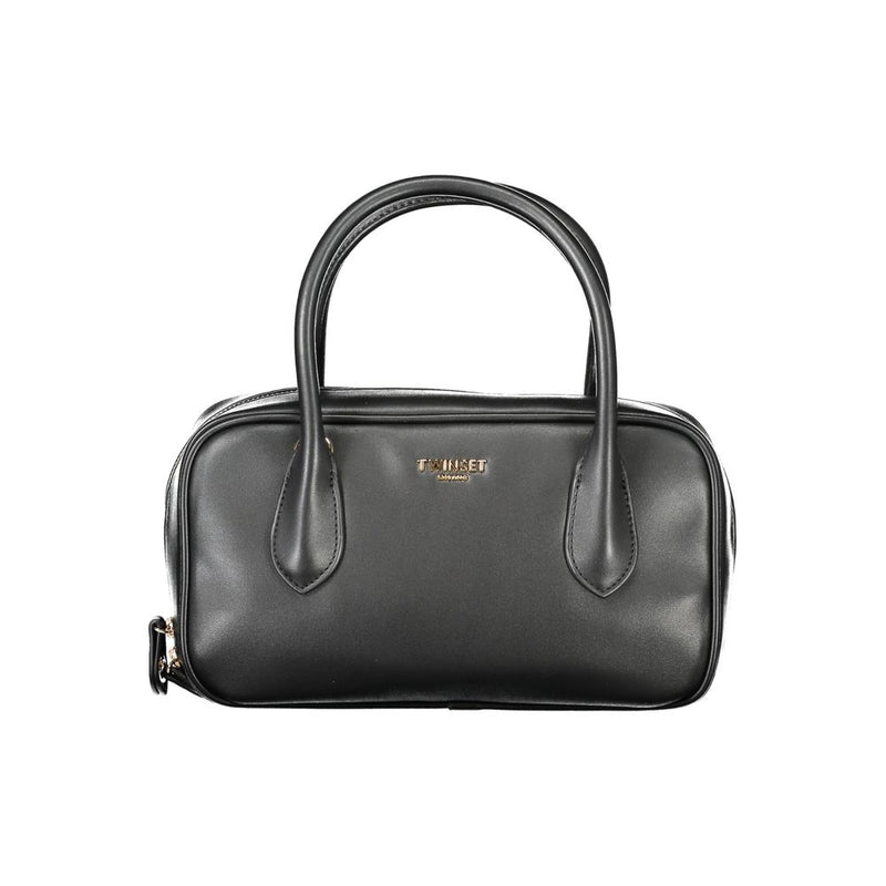 Sac à main en polyéthylène noir Twinset pour femmes