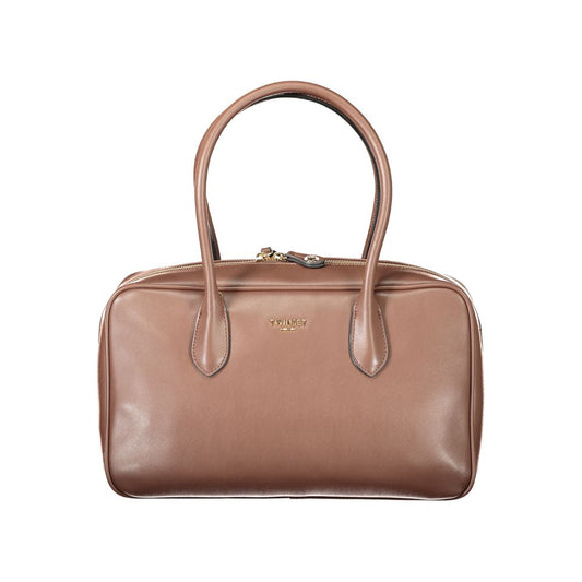 Sac à main pour femme Twinset en polyéthylène brun.