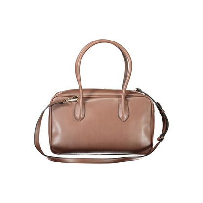 Twinset bruine handtas van polyethyleen voor dames