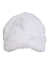 Casquette de baseball Dolce & Gabbana blanche en modacrylique pour homme, style rappeur.