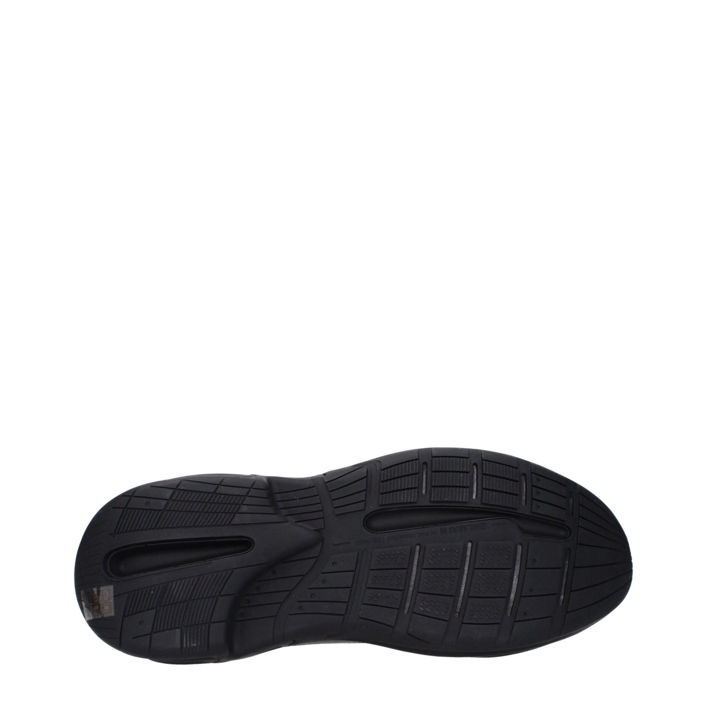 Sneakers de sport en cuir noir Balmain