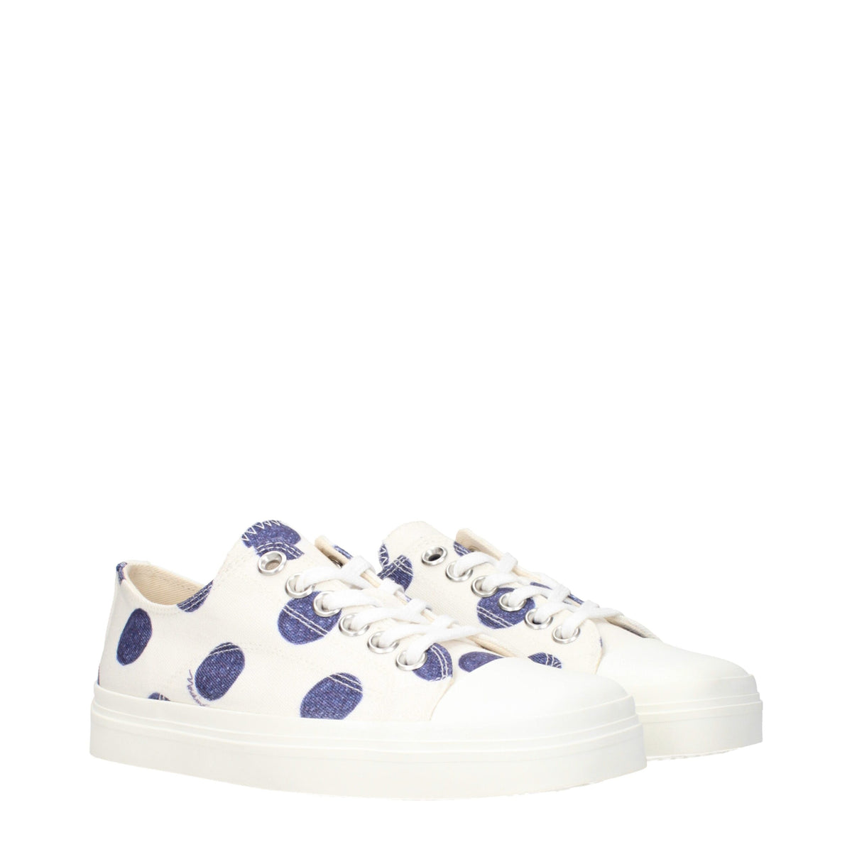 Moschino White Fabric Low Tops - Sneakers for Women