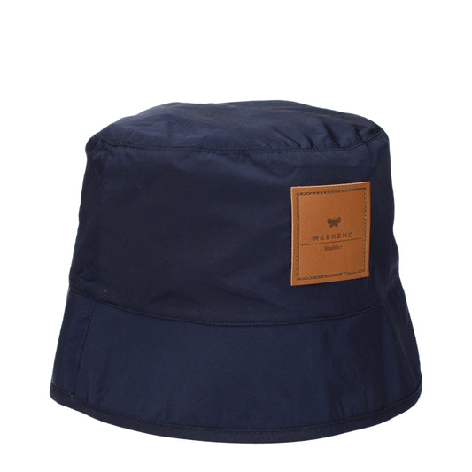 Chapeaux de pêche Max Mara en polyamide bleu