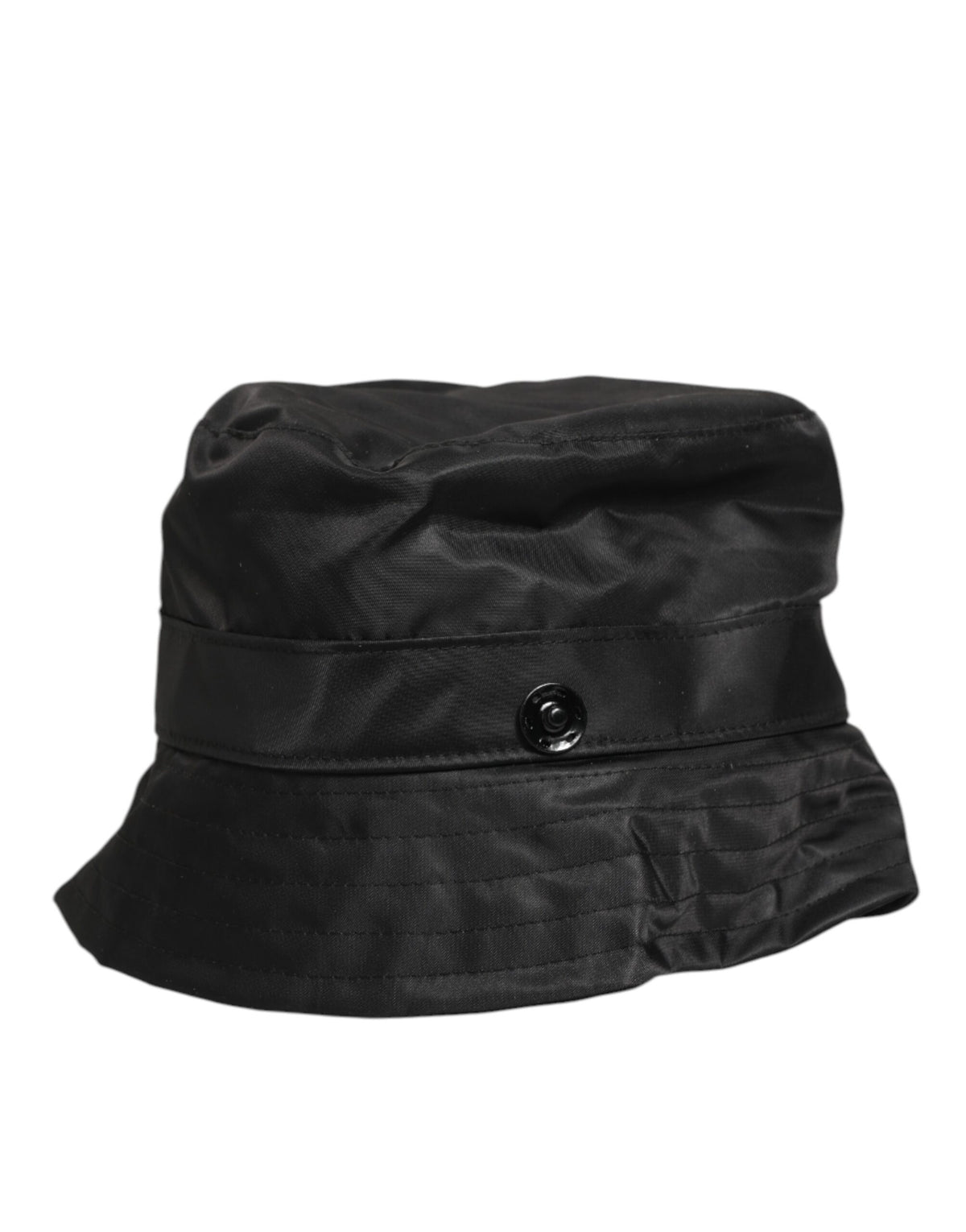 Bob Dolce & Gabbana pour homme, en PVC noir à large bord, style Capello.