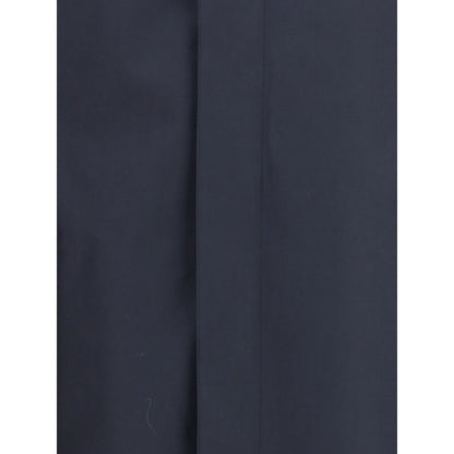 Manteau en coton bleu Burberry