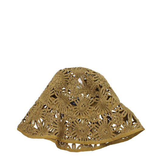 Chapeaux de pêche Max Mara en polyester vert