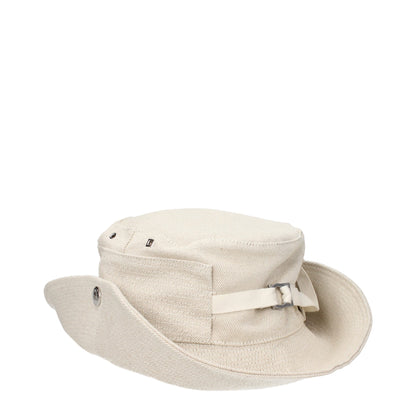Chapeaux bob en lin beige Jacquemus