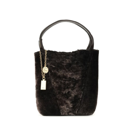 Sac Spin Tote en peau de mouton retournée Chloé, petit modèle