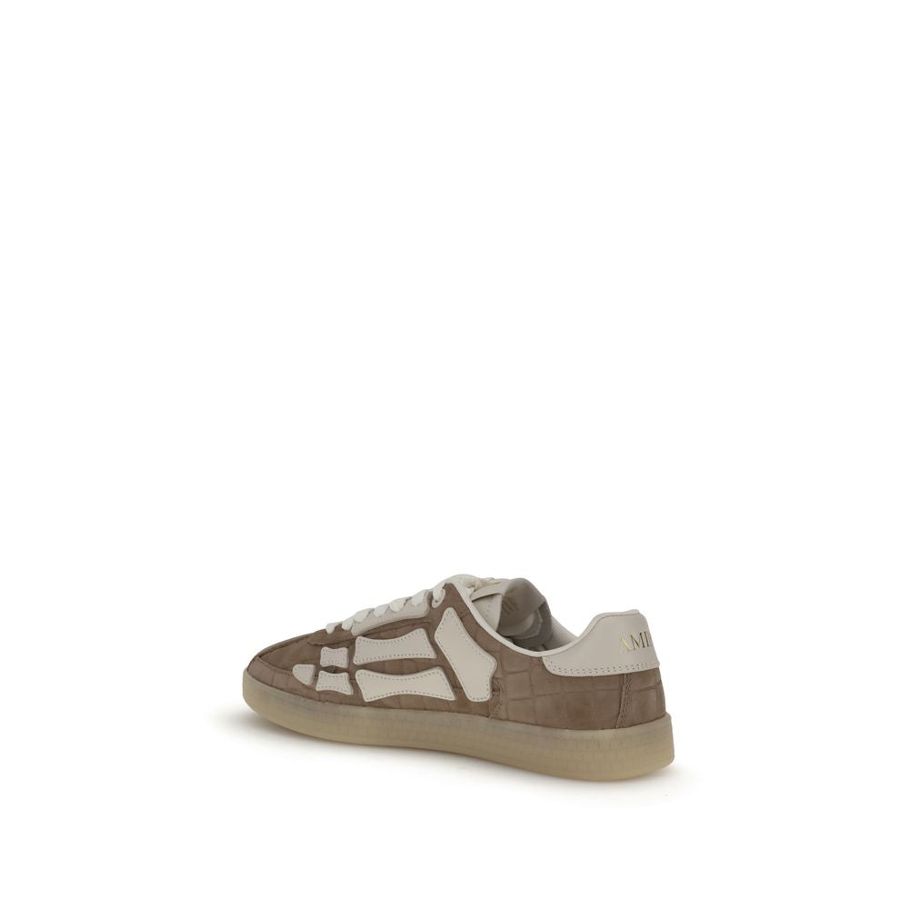 Sneakers Pacific Bones en cuir de crocodile embossé d'Amiri