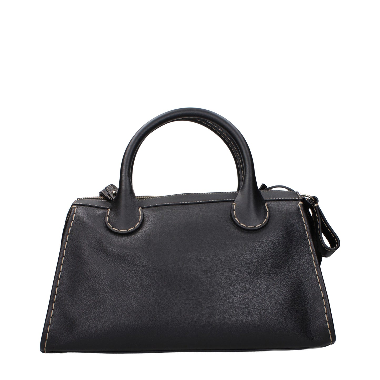 Sacs à main en cuir noir Chloé