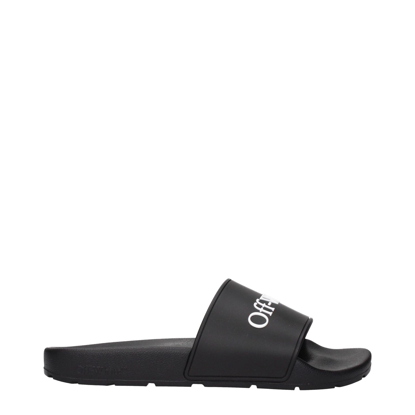 Sandales-chaussons en coton blanc cassé et noir