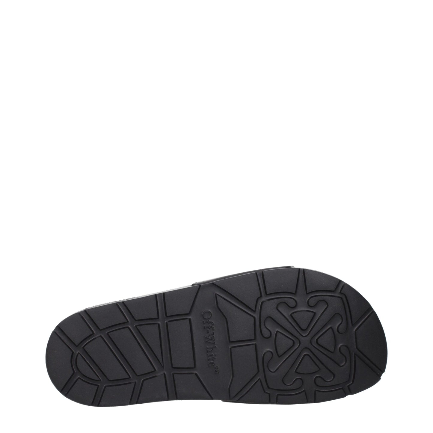 Sandales-chaussons en coton blanc cassé et noir